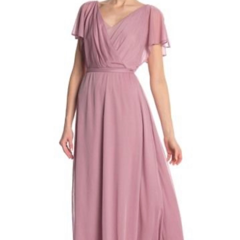 Onyx Nite Split Sleeve Dress Size 8